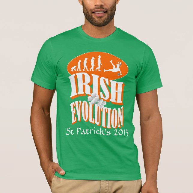 Lustigen Iren-St Patrick Tag T-Shirt (Vorderseite)