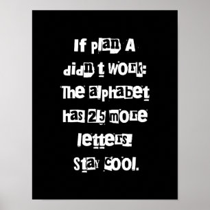 Lustigen Sprüche Sarcasm Lover Geschenke - Typogra Poster