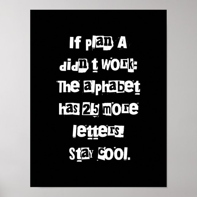 Lustigen Sprüche Sarcasm Lover Geschenke - Typogra Poster (Vorne)