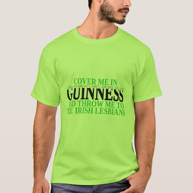 Lustigen St Patrick Tag T-Shirt (Vorderseite)
