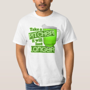 Lustigen St Patrick Tagesgrün-Bier T-Shirt
