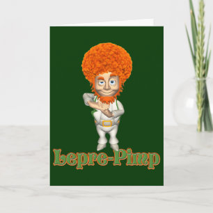 Lustigen St Patrick TagesT - Shirts u. -gang Karte