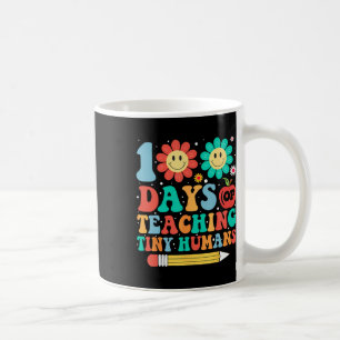 Lustiger 100. Schultag Lehrer Kinder 100 Tage lang Kaffeetasse