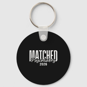 Lustiger 2026 Psychiatrie-Residency-Match-Tag Arzt Schlüsselanhänger