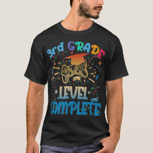Lustiger 3. Klässler Vollständiger Videospieler 20 T-Shirt
