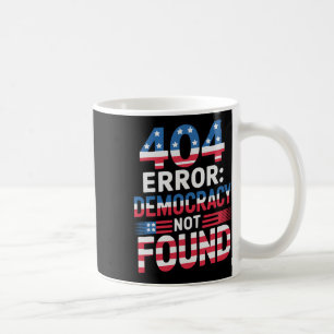 Lustiger 404-Fehler IT-Technologie US Liberaler De Kaffeetasse