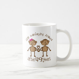 Lustiger 49. Hochzeitstag Kaffeetasse