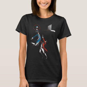 Lustiger 4. Juli - Patriotischer Slam Dunk - Vinta T-Shirt