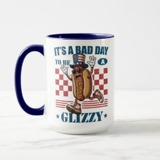 Lustiger 4. Juli Schlechter Tag Für Einen Glizzy H Tasse