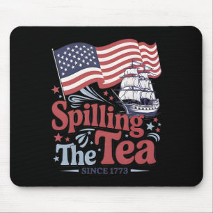 Lustiger 4. Juli: Tratschen seit 1773 USA  Mousepad