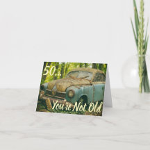 Lustiger 50. Geburtstag Vintage schmutziger alter