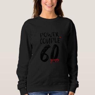 Lustiger 60. Hochzeitstag - Ehepaar 60 Sweatshirt