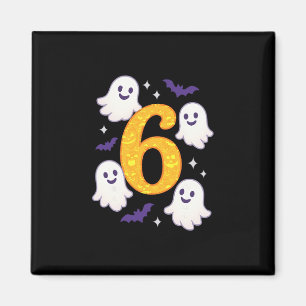Lustiger 67 Halloween-Meme Six Seven Halloween-Kos Magnet