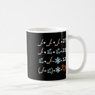 Lustiger 67 Hockey Drip Meme Nummer Mathematiklehr Kaffeetasse