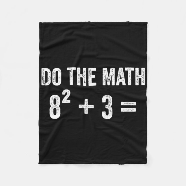Lustiger 67 Meme Mathe Sechs Sieben Lehrer Brainro Fleecedecke (Vorderseite)