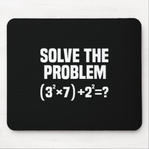 Lustiger 67 Meme Mathe Sechs Sieben Lehrer Brainro Mousepad