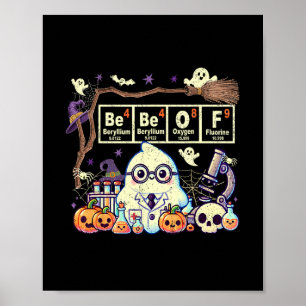 Lustiger 67 Meme Mathelehrer 6 7 Halloween Quadrat Poster
