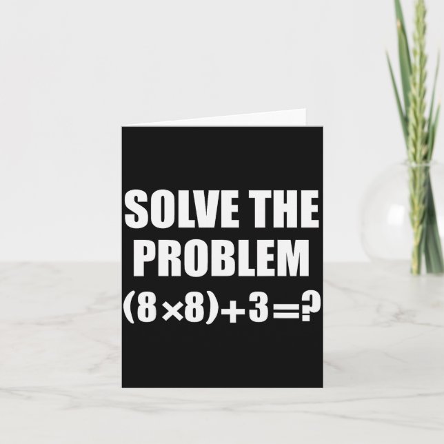 Lustiger 67 Meme Pemdas Grundschul-Mathe-Lehrer-Ge Karte (Vorderseite)