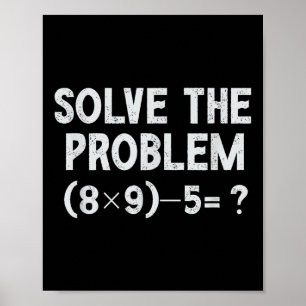 Lustiger 67 Meme Pemdas Grundschul-Mathematiklehre Poster