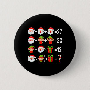 Lustiger 67 Meme Santa Mathelehrer Weihnachten Six Button