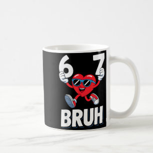 Lustiger 67 Meme Valentinstag Sechs Sieben Herz Fr Kaffeetasse