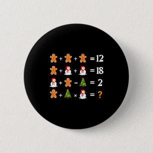 Lustiger 6 7 Meme Weihnachten Reihenfolge der Oper Button