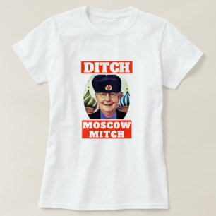 Lustiger "Abzugsgraben Moskau Mitch" McConnell T-Shirt