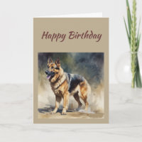 Lustiger allgemeiner Geburtstag Deutscher Schäferh