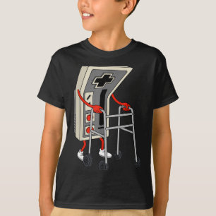 Lustiger alter Gamer Gaming Retro 80er 90er Videos T-Shirt
