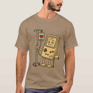 Lustiger alter Gamer Gaming Retro 80er 90er Videos T-Shirt