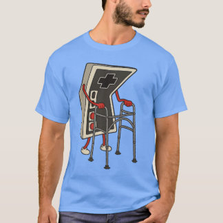 Lustiger alter Gamer Gaming Retro 80er 90er Videos T-Shirt