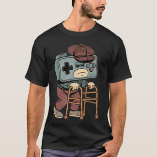 Lustiger alter Gaming-Gamer Retro 80er 90er Videos T-Shirt