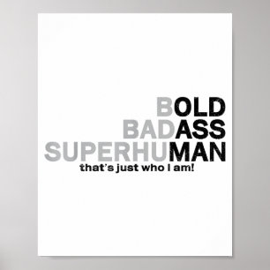 Lustiger alter Mann, der Gag Dad Opa Ehemann Vater Poster