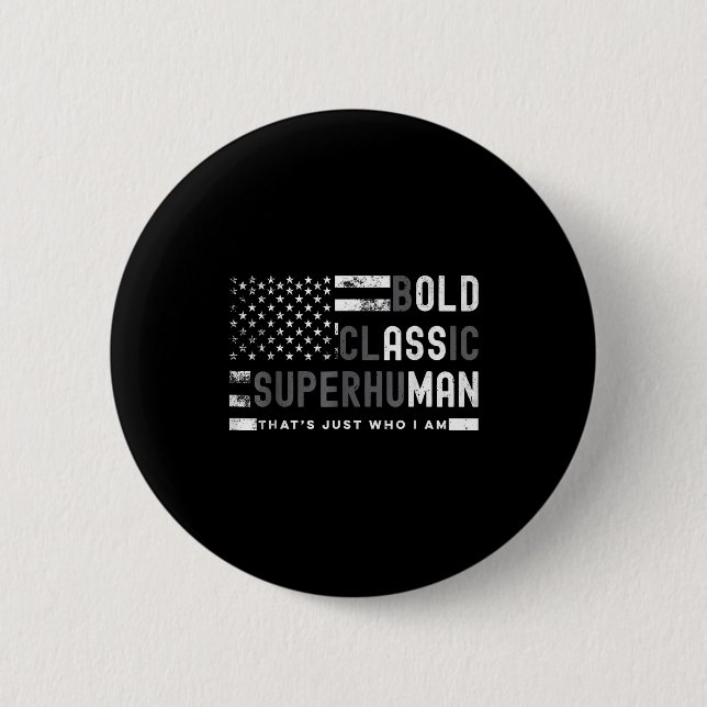Lustiger alter Mann Opa Scherzgeschenke Papa Gebur Button (Vorderseite)