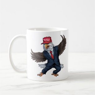 Lustiger Amerikanischer Adler Kaffeetasse