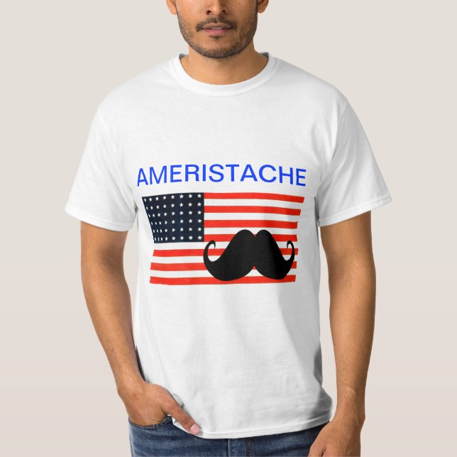 Lustiger Ameristache T - Shirt (Vorderseite)