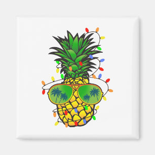 Lustiger Ananas Weihnachtsbaum Sommer Weihnachten Magnet