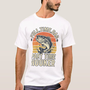 Lustiger Angelvater Vintage-Bass-Shirt-Design (2)_ T-Shirt