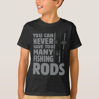 Lustiger Angler Angelruten Design Angler T-Shirt
