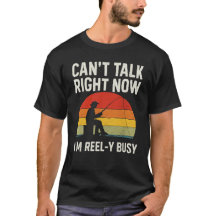 Lustiger Angler-Geschenk Ich bin echt busy beim Fi