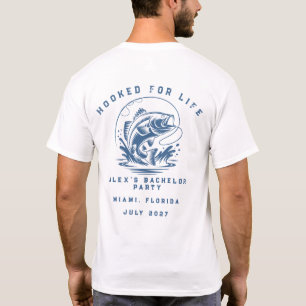 Lustiger Angler Maßgeschneiderte Angler Junggesell T-Shirt