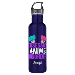 Lustiger Anime besessen gewesenes niedliches Trinkflasche
