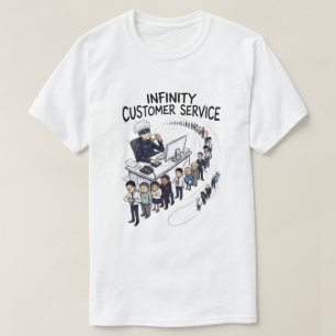 Lustiger Anime-inspirierter Cartoon für den Kunden T-Shirt