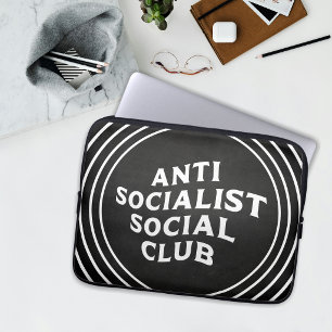 Lustiger Anti-Sozialistischer Sozialclub Sozialism Laptopschutzhülle