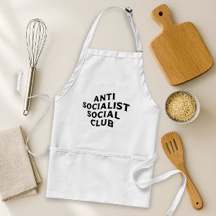 Lustiger Anti-Sozialistischer Sozialclub Sozialism Schürze