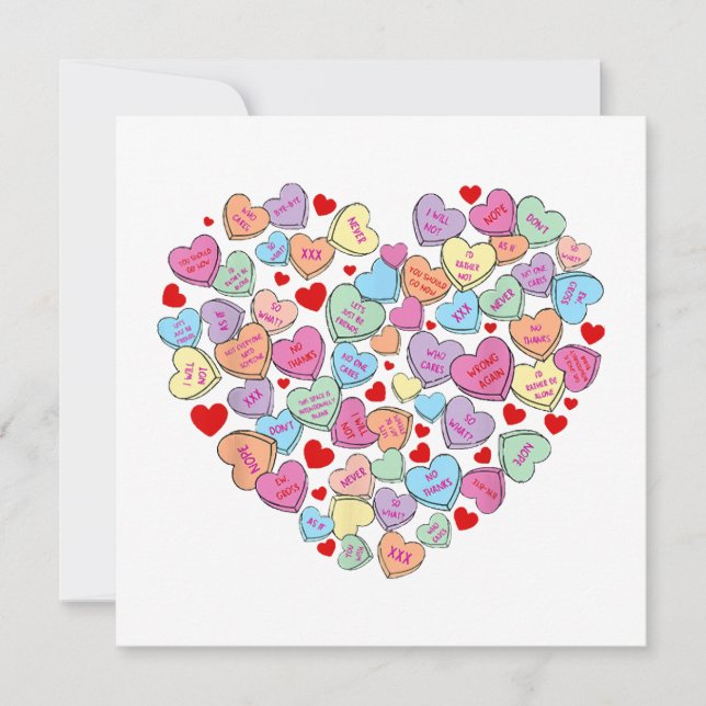 Lustiger Anti-Valentinstag (Vorderseite)