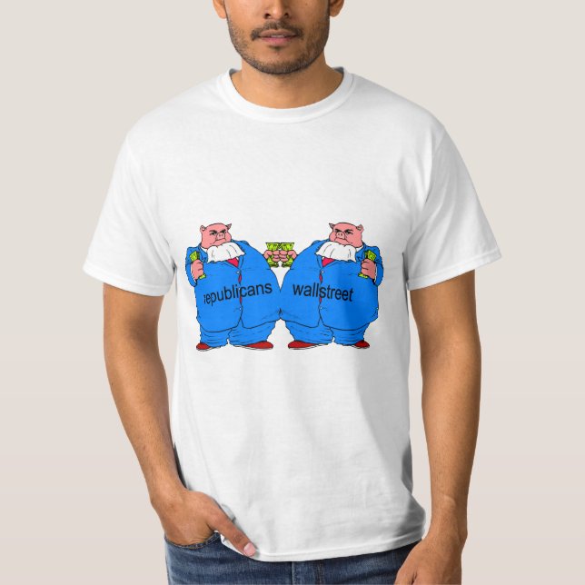 Lustiger Antirepublikaner T-Shirt (Vorderseite)