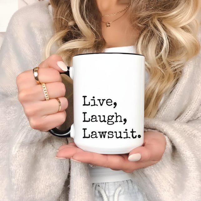 Lustiger Anwalt-Becher für ihn oder sie, Lustiger  Tasse (attorney coffee cup, law student mug, paralegal gift mug, legal humor gift, law student grad gift,)
