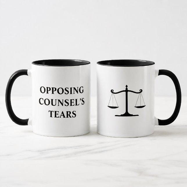 Lustiger Anwalt-Becher Rechtsanwaltsbüro-Geschenk  Tasse (Von Creator hochgeladen)
