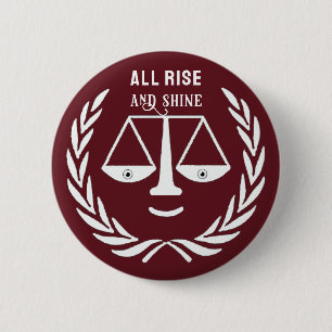 Lustiger Anwalt Geschenk Button